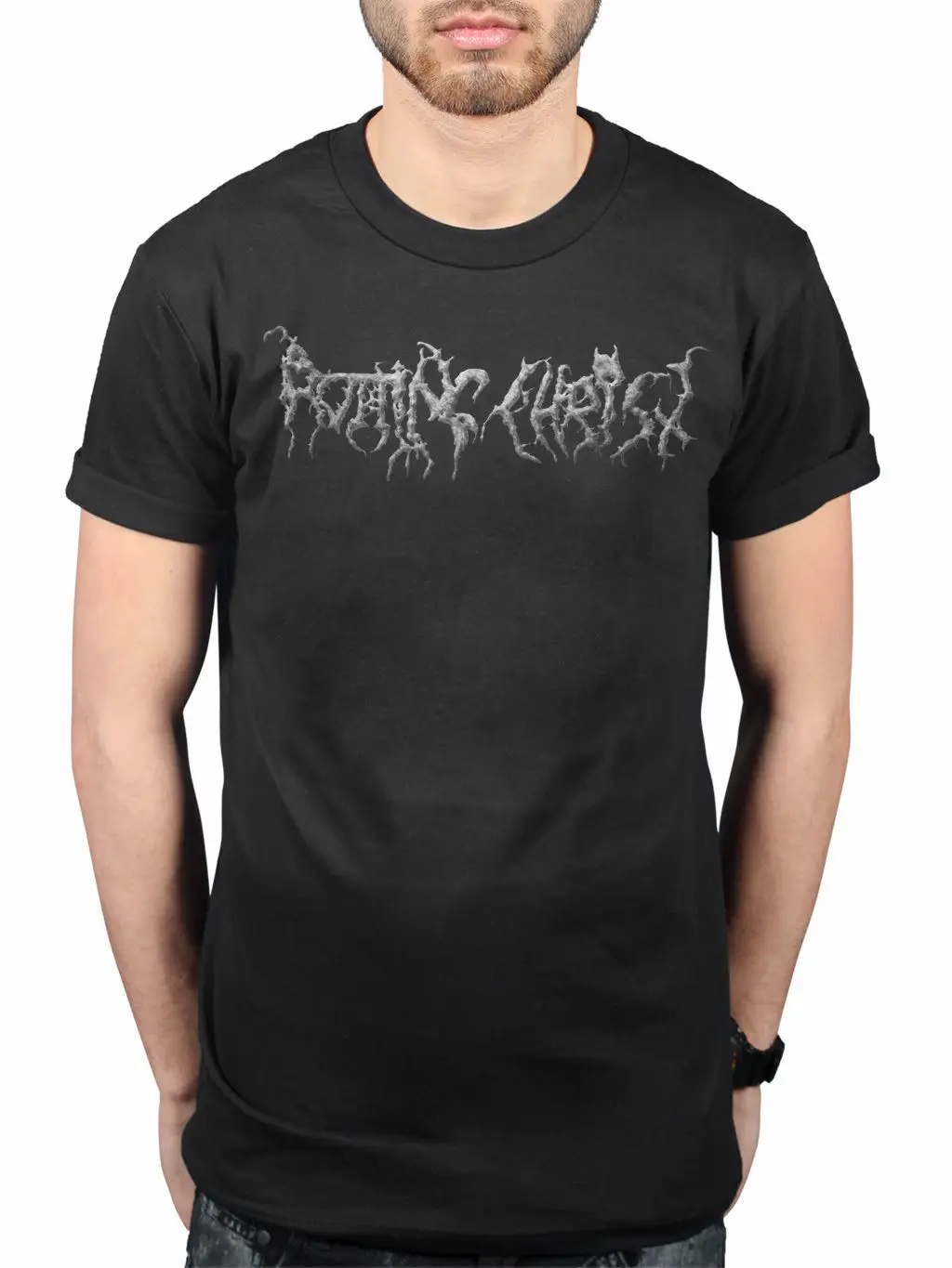 

Official Rotting Christ Kata Ton Daimona Eaytoy T-Shirt Metal Band Sakis Tolis