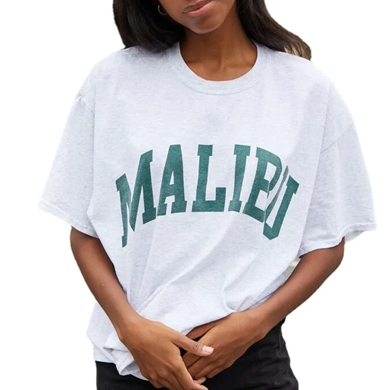 White Letter Print Graphic Tee Women Summer Cotton T-shirt Casual T Shirts O-neck Short Sleeve Brand Fashion Streetwear 2021
White Letter Print Graphic Tee Women Summer Cotton T-shirt Casual T Shirts O-neck Short Sleeve Brand Fashion Streetwear 2021