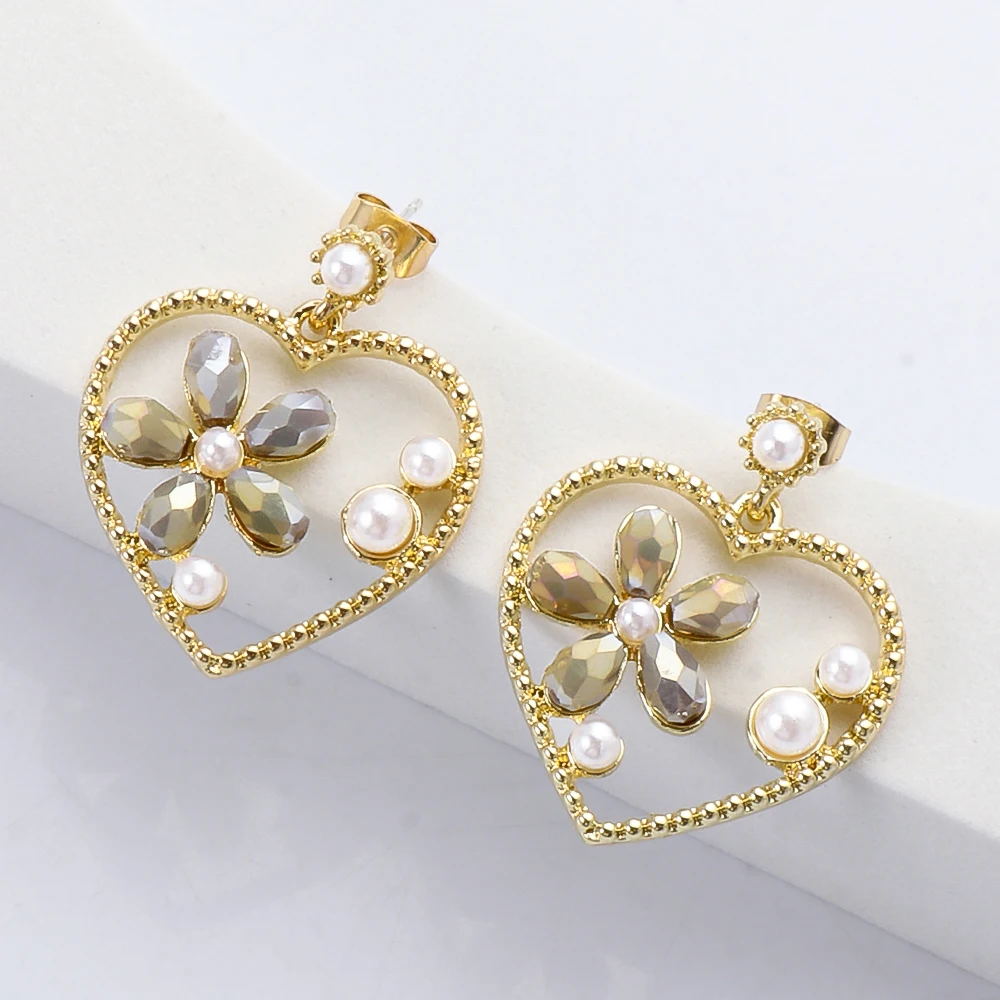 Wholesale 2021 Women Hanging Earrings Za Rhinestone Flower Heart Dangle Earring Statement Pendientes Trendy Jewelry Dropshipping
Wholesale 2021 Women Hanging Earrings Za Rhinestone Flower Heart Dangle Earring Statement Pendientes Trendy Jewelry Dropshipping
