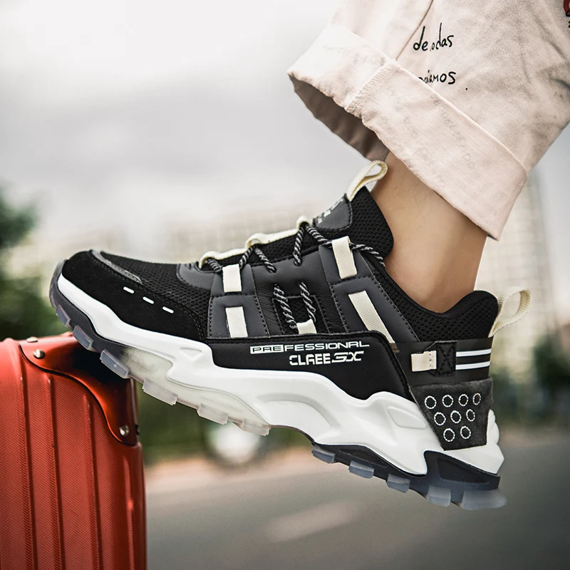 New Trend Designer Thick Bottom Sport Shoes Men Sneakers Breathable Running Shoes for Men Trainers Fitness Jogging Chunky Shoes
New Trend Designer Thick Bottom Sport Shoes Men Sneakers Breathable Running Shoes for Men Trainers Fitness Jogging Chunky Shoes