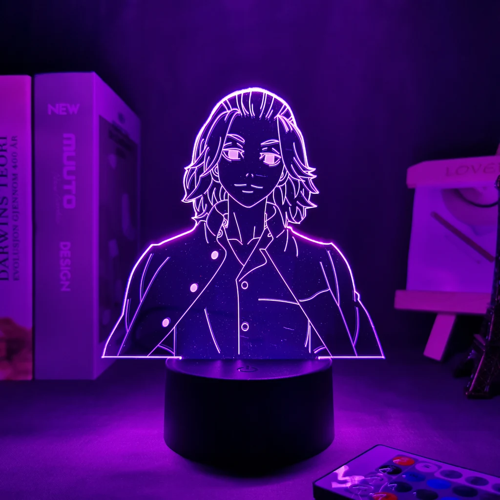 Anime 3d Led Tokyo Revengers Mikey Lamp for Child Bedroom Decor Night Light Birthday Gift Room Table Manga Tokyo Revengers
Anime 3d Led Tokyo Revengers Mikey Lamp for Child Bedroom Decor Night Light Birthday Gift Room Table Manga Tokyo Revengers