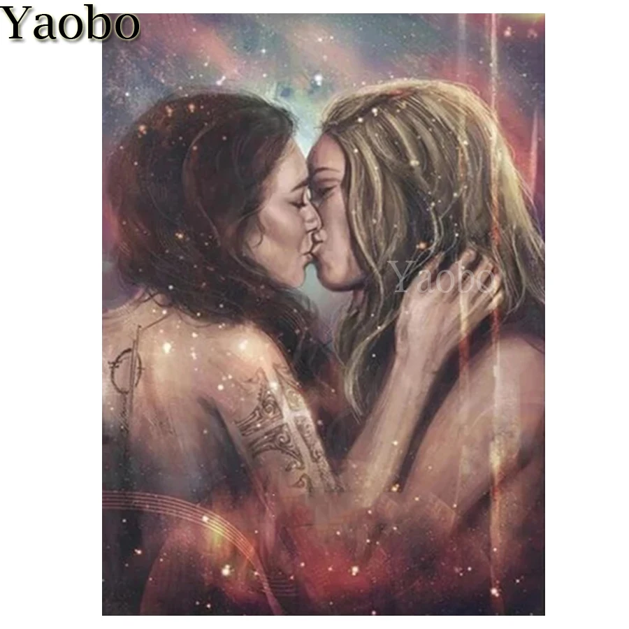 Full square Round diamond painting Woman Lesbian Kiss 5d pictures for embroidery diamond mosaic 2021 Newest Bedroom decoration
Full square Round diamond painting Woman Lesbian Kiss 5d pictures for embroidery diamond mosaic 2021 Newest Bedroom decoration