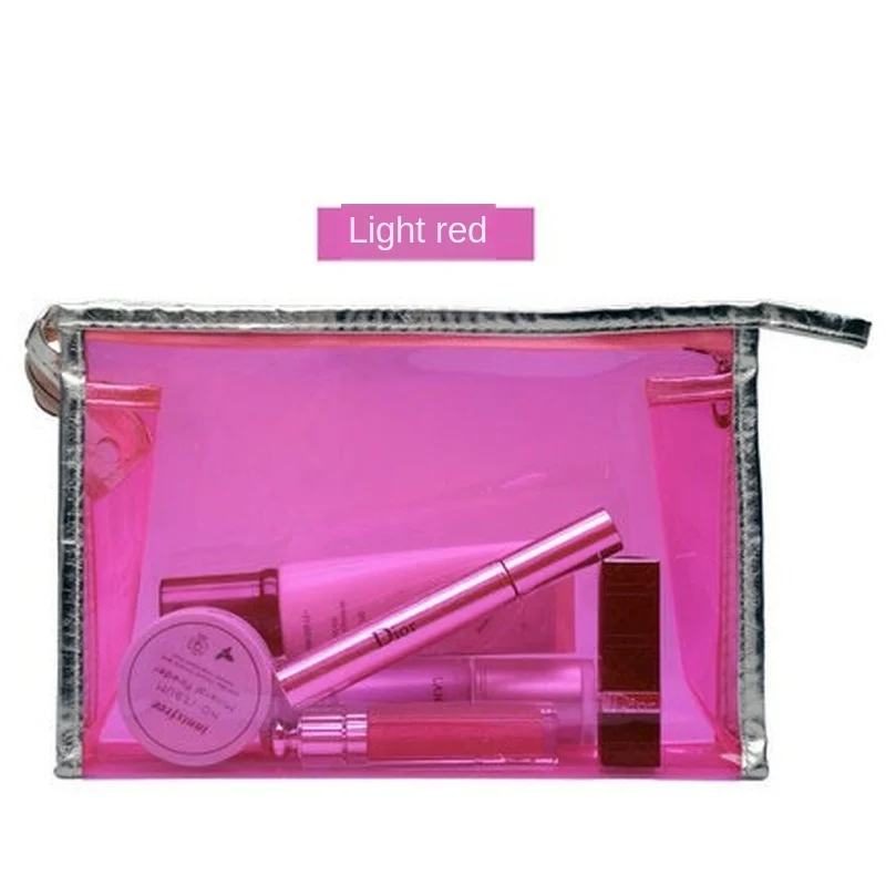 Hot-selling Color Transparent PVC Cosmetic Bag Solid Color Waterproof Toilet Bag Foreign Trade Large Capacity Storage Bag
Hot-selling Color Transparent PVC Cosmetic Bag Solid Color Waterproof Toilet Bag Foreign Trade Large Capacity Storage Bag