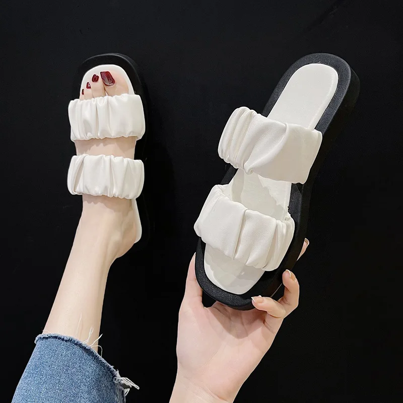 Female Shoes Low Womens Slippers Outdoor Luxury Slides 2021 Designer Flat PU Fashion Rome Basic Shoes Ladies' Slippers Luxury Sl
Female Shoes Low Womens Slippers Outdoor Luxury Slides 2021 Designer Flat PU Fashion Rome Basic Shoes Ladies' Slippers Luxury Sl