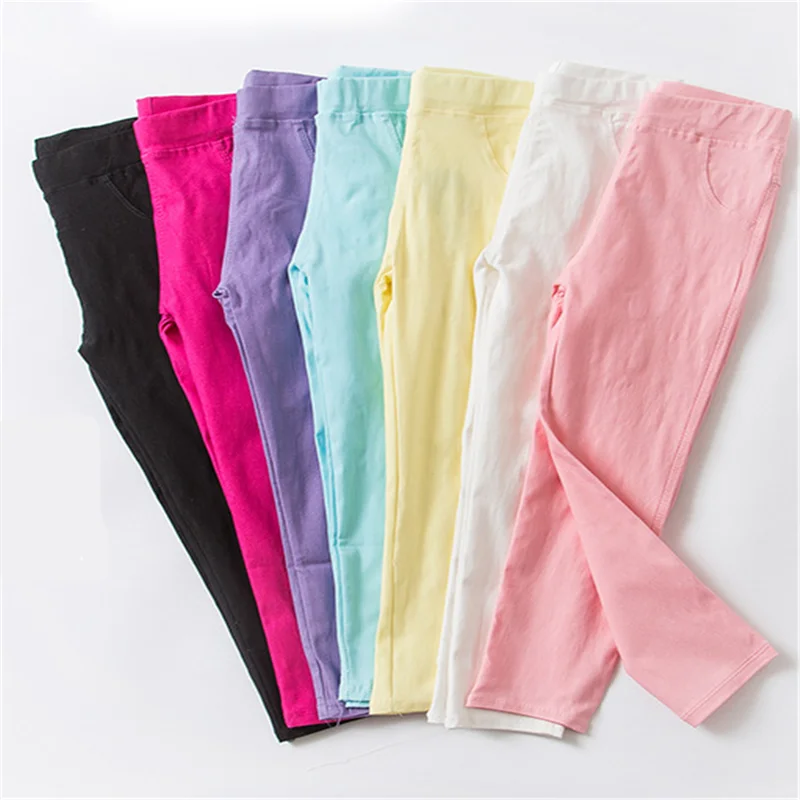Kids Girl Pants 2021 Spring Autumn Candy Color Elastic Pencil Trousers Child Solid Leggings For Children Clothing
Kids Girl Pants 2021 Spring Autumn Candy Color Elastic Pencil Trousers Child Solid Leggings For Children Clothing