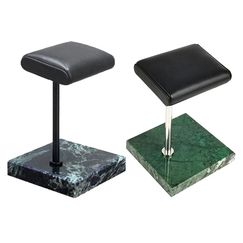 2PCS Green Marble Leather High-End Metal Watch Stand, Bracelet Display Stand, Black Support Rod & Silver Support Rod
2PCS Green Marble Leather High-End Metal Watch Stand, Bracelet Display Stand, Black Support Rod & Silver Support Rod