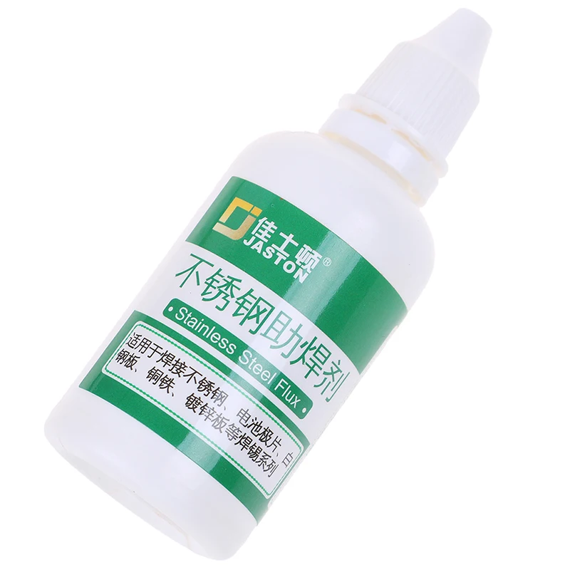50ml Rosin Soldering Agent No-clean Watteries Flux Stainless Steel White Steel Plate Iron Battery Welding Water Liquid Flux
50ml Rosin Soldering Agent No-clean Watteries Flux Stainless Steel White Steel Plate Iron Battery Welding Water Liquid Flux
