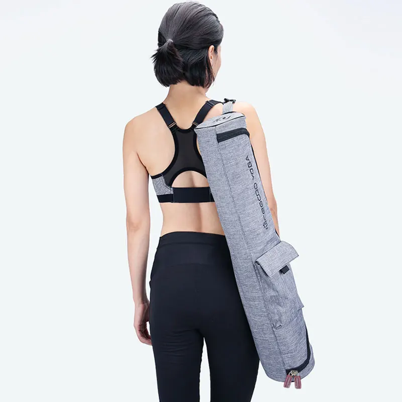 Yoga Mat Gym Bags Fit Wide 68 78CM Thick 6MM Yoga Mat Double-zip Exercise Gym Bag Durable Nylon Cloth Adjustable Shoulder Strap
Yoga Mat Gym Bags Fit Wide 68 78CM Thick 6MM Yoga Mat Double-zip Exercise Gym Bag Durable Nylon Cloth Adjustable Shoulder Strap
