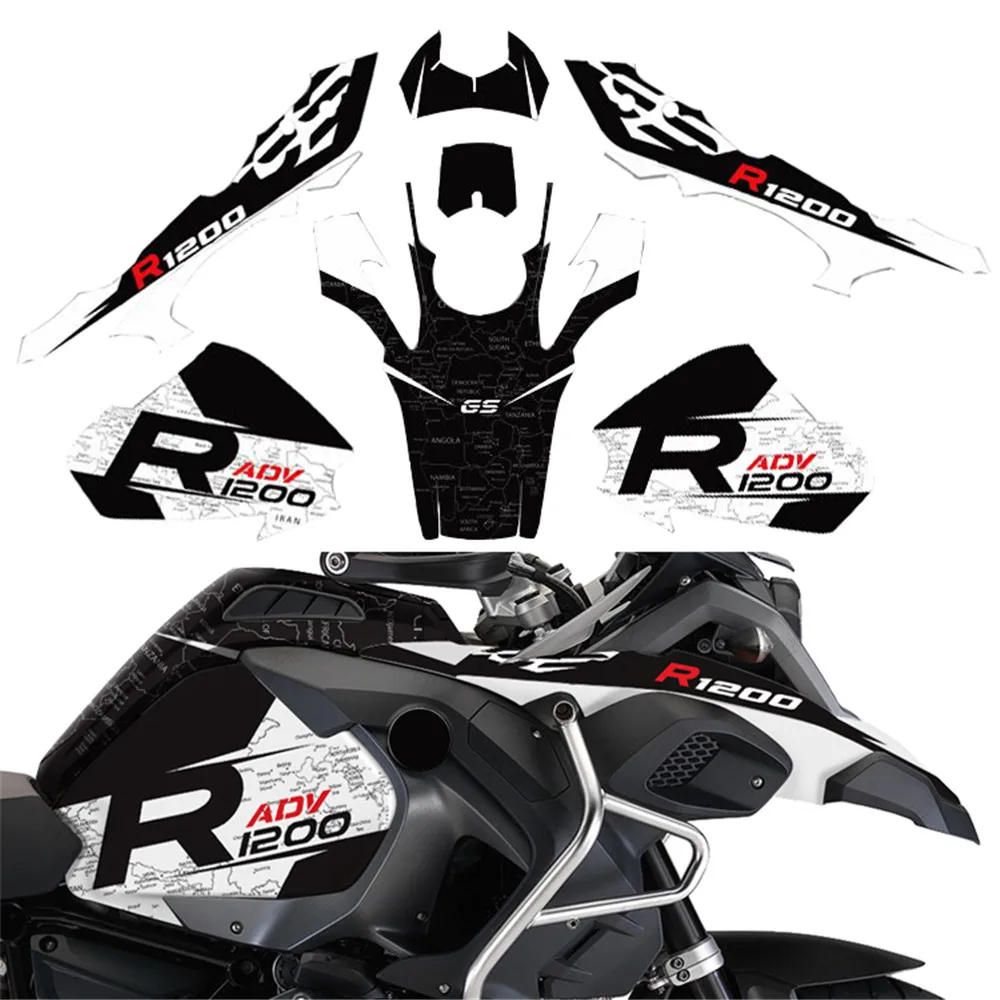 Чехол с наклейками на мотоцикл для BMW R1200GS Adventure R1200 ADV 2014 2015 2016 2017 Pad, Fender, топливный бак, анти-УФ
Чехол с наклейками на мотоцикл для BMW R1200GS Adventure R1200 ADV 2014 2015 2016 2017 Pad, Fender, топливный бак, анти-УФ