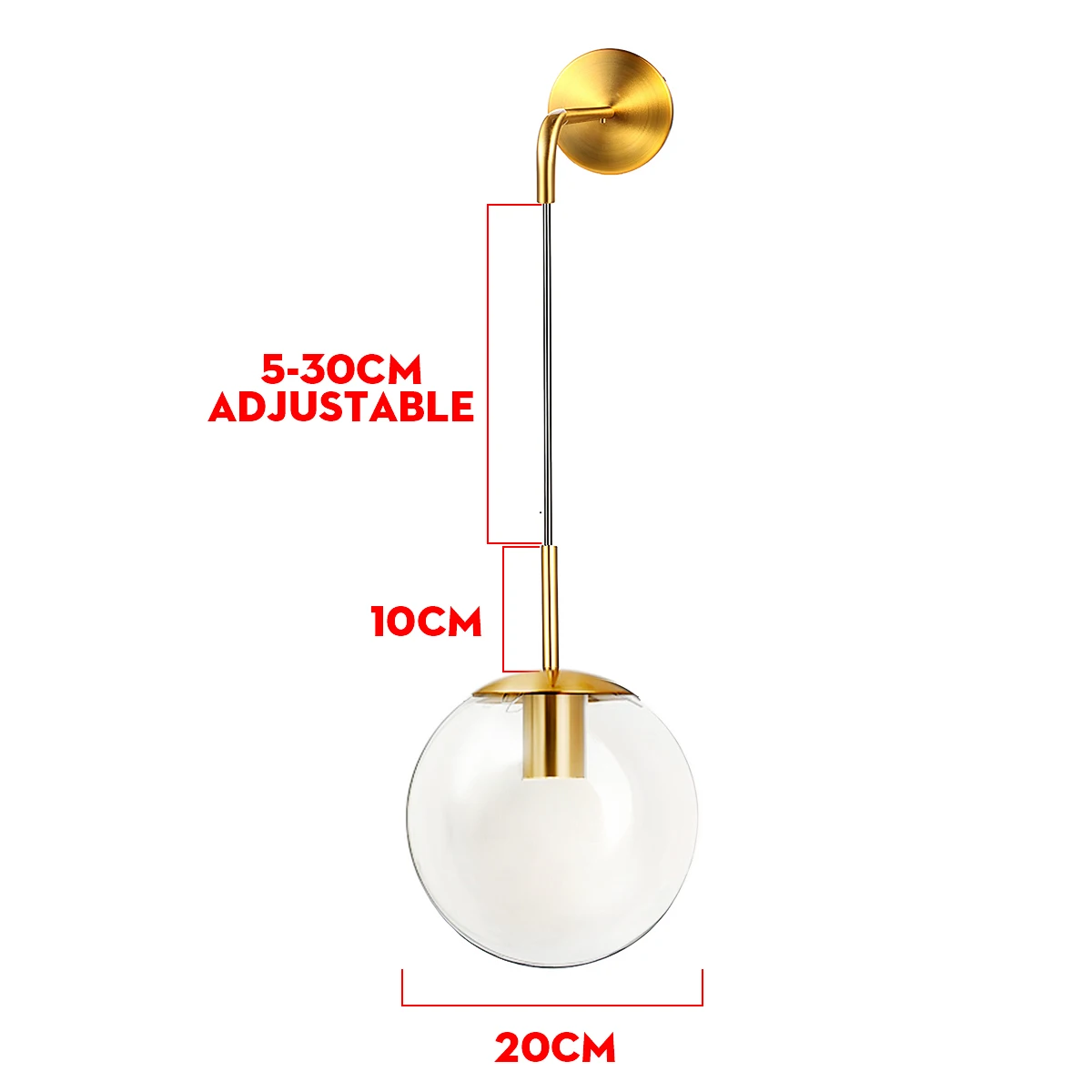 Nordic Modern Clear Glass Globe Ball Lamp Indoor Wall Lamp LED Hanging Lamp Home Loft Industrial Decor Luminaire
Nordic Modern Clear Glass Globe Ball Lamp Indoor Wall Lamp LED Hanging Lamp Home Loft Industrial Decor Luminaire