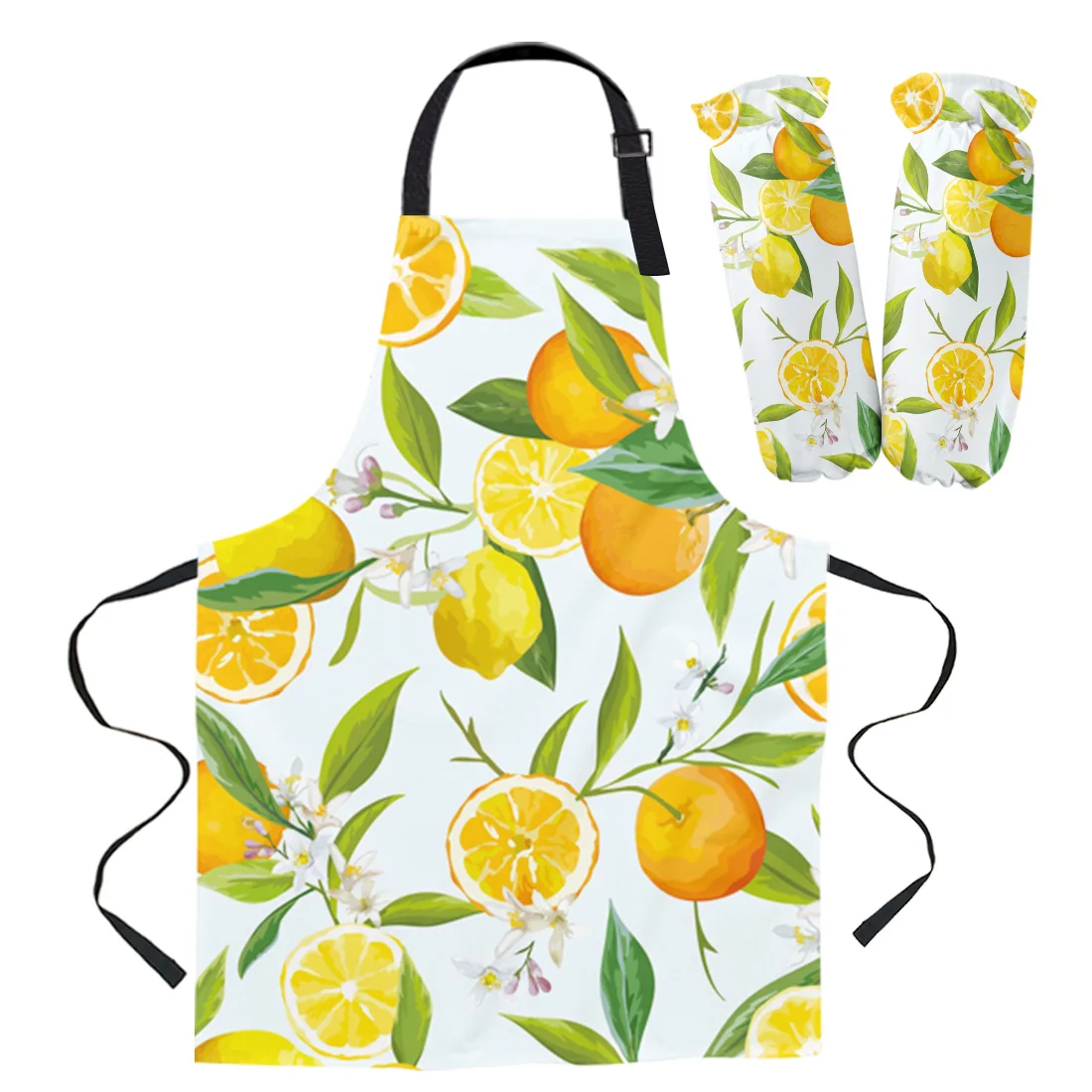 Lemon Flower Leaf Fruit Apron Kitchen Household Cleaning Pinafore Barber Apron Cooking Accessories Aprons for Woman
Lemon Flower Leaf Fruit Apron Kitchen Household Cleaning Pinafore Barber Apron Cooking Accessories Aprons for Woman