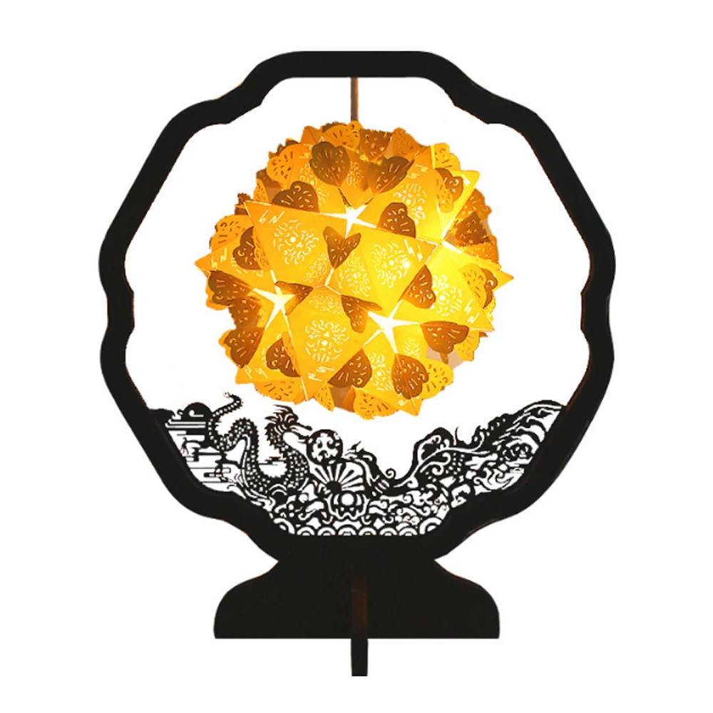 Paper carving lamp DIY creative study bedside decoration origami lamp USB power supply 3d night light gift fairy light
Paper carving lamp DIY creative study bedside decoration origami lamp USB power supply 3d night light gift fairy light