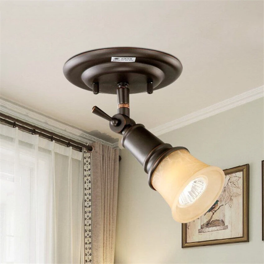 American Retro Ceiling Lights Country House Wrought Iron Lamp Corridor Aisle Clothing Store Cloakroom Single Head Ceiling Lamps
American Retro Ceiling Lights Country House Wrought Iron Lamp Corridor Aisle Clothing Store Cloakroom Single Head Ceiling Lamps