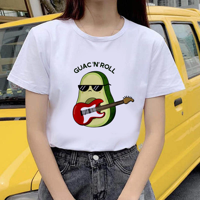 Cute Avocado women summer t-shirt Funny Print short sleeve t-shirt Kawaii Cartoon Graphic Tshirts Short Sleeve Graphic Tees
Cute Avocado women summer t-shirt Funny Print short sleeve t-shirt Kawaii Cartoon Graphic Tshirts Short Sleeve Graphic Tees