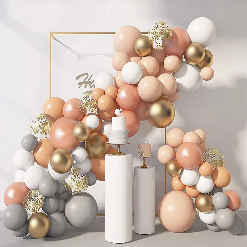 129 шт./компл., гирлянда цвета шампанского, украшение для свадебной вечеринки, дня рождения, золотые металлические шары с конфетти из латекса, ...
129 шт./компл., гирлянда цвета шампанского, украшение для свадебной вечеринки, дня рождения, золотые металлические шары с конфетти из латекса, ...