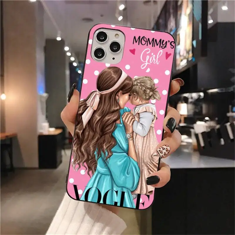 Чехол для iPhone 11 pro XS MAX 8 7 6 6S Plus X 5S SE 2020 XR с изображением мамы и ребенка | Мобильные