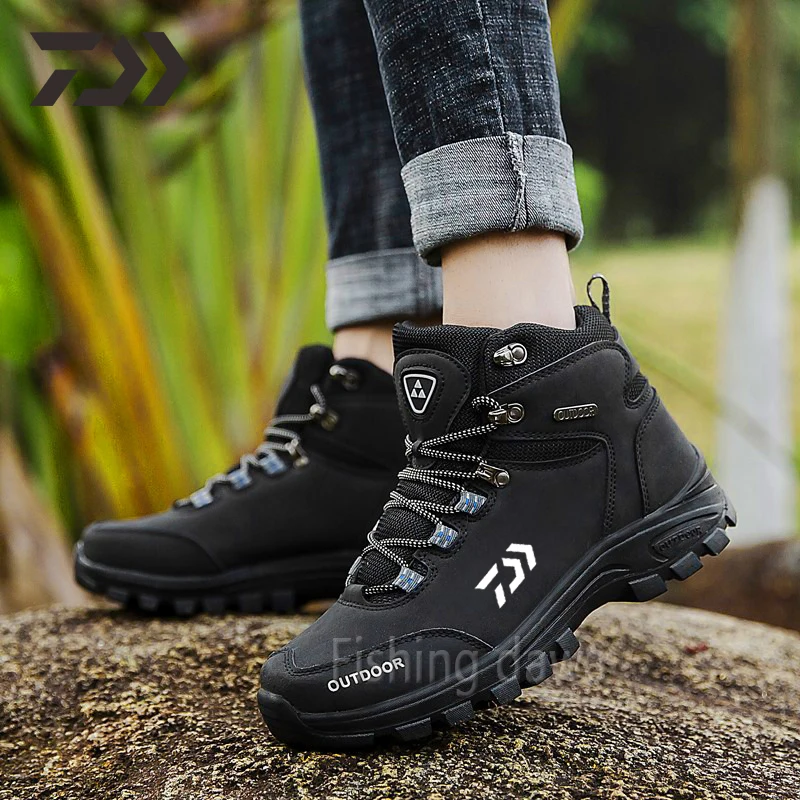 Autumn Winter Fishing Shoes For Man Daiwa Waterproof Windproof Fishing Boots Solid Breathable Fishing Clothing Anti-slip Durable
Autumn Winter Fishing Shoes For Man Daiwa Waterproof Windproof Fishing Boots Solid Breathable Fishing Clothing Anti-slip Durable