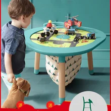 Модные детские столы Луи многофункциональные Обучающие лего