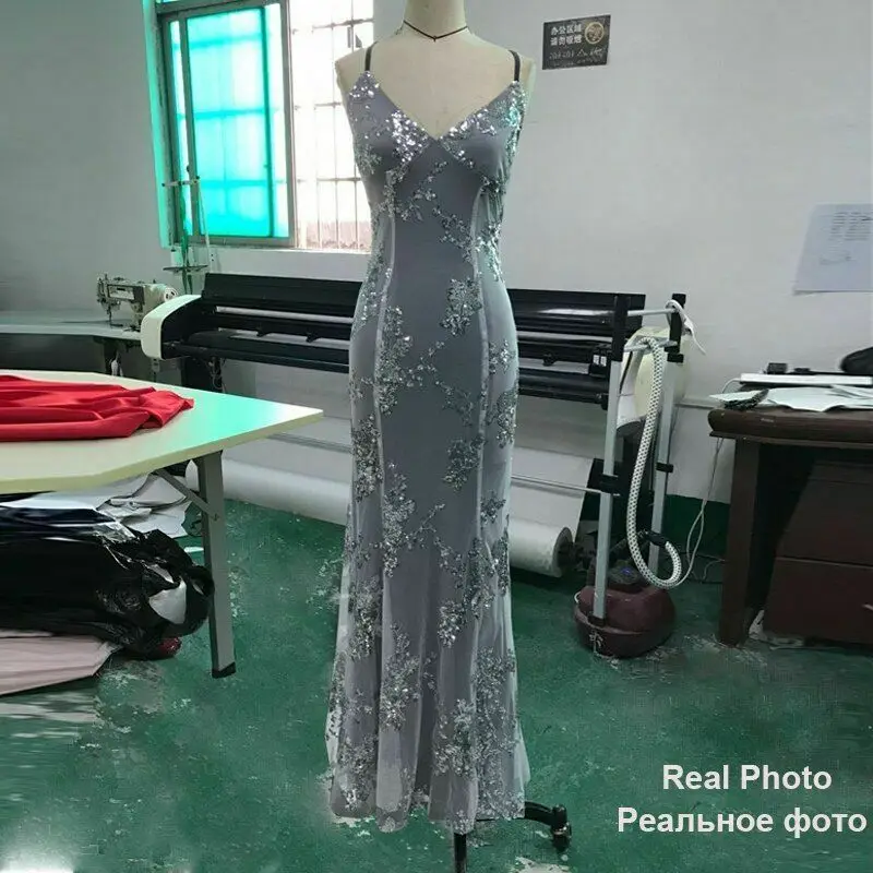 Party Summer Sexy V-neck Elegant Strap Backless Women's Dress Sequined Slim Maxi
Party Summer Sexy V-neck Elegant Strap Backless Women's Dress Sequined Slim Maxi