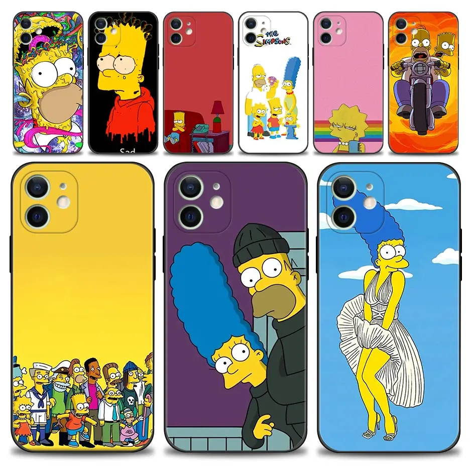 Cartoon The-Homer Cute S-Simpsons Case For iPhone 11 12 13 Pro 13 12 Mini 11 Pro Max Silicone Soft Lovely Bags Cover Shell Funda
Cartoon The-Homer Cute S-Simpsons Case For iPhone 11 12 13 Pro 13 12 Mini 11 Pro Max Silicone Soft Lovely Bags Cover Shell Funda