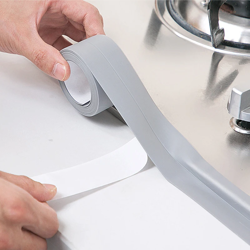 Waterproof Strip Sealant Tape Easy to Stick Self Adhesive Sealing Tapes For Kitchen Countertop Shower Toilet Sink Wall Corner
Waterproof Strip Sealant Tape Easy to Stick Self Adhesive Sealing Tapes For Kitchen Countertop Shower Toilet Sink Wall Corner