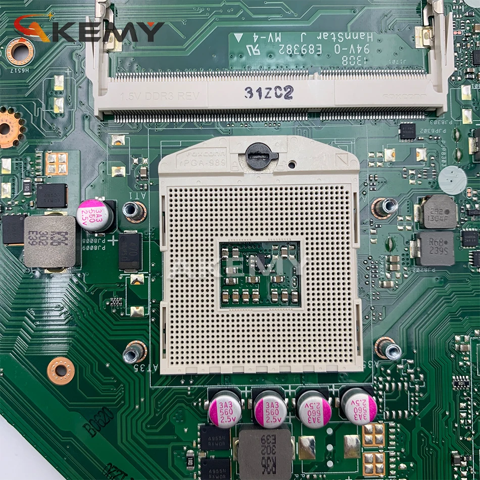 Материнская плата X55A REV: 2 1/2 HM70 DDR3 для ASUS ноутбука материнская тест материнской