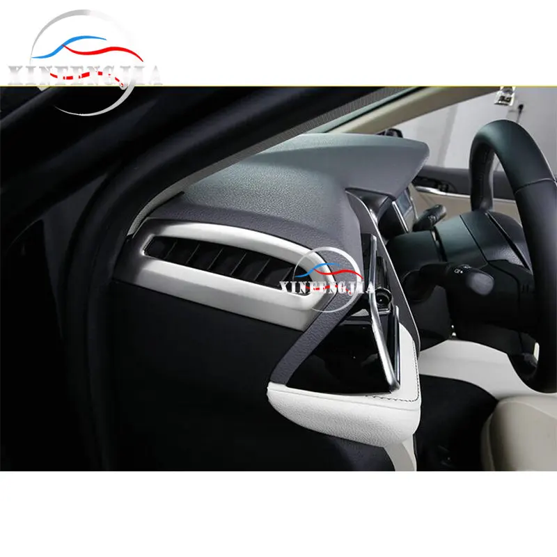 For Toyota Camry 18-19 2* Stainless Front Dashboard Instrument Panel Upper Air Vent Outlet Cover Trim
For Toyota Camry 18-19 2* Stainless Front Dashboard Instrument Panel Upper Air Vent Outlet Cover Trim