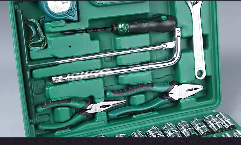 39 piece ratchet wrench socket set household tool set car repair kit tool multi-function socket wrench combination tool
39 piece ratchet wrench socket set household tool set car repair kit tool multi-function socket wrench combination tool