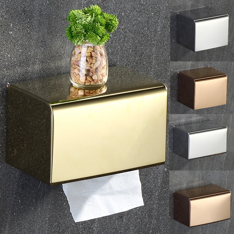 Toilet Paper Holder 304 Stainless Steel Wall Mounted Bathroom Toilet Paper Roll Holder Bathroom Storage soporte papel higienico
Toilet Paper Holder 304 Stainless Steel Wall Mounted Bathroom Toilet Paper Roll Holder Bathroom Storage soporte papel higienico