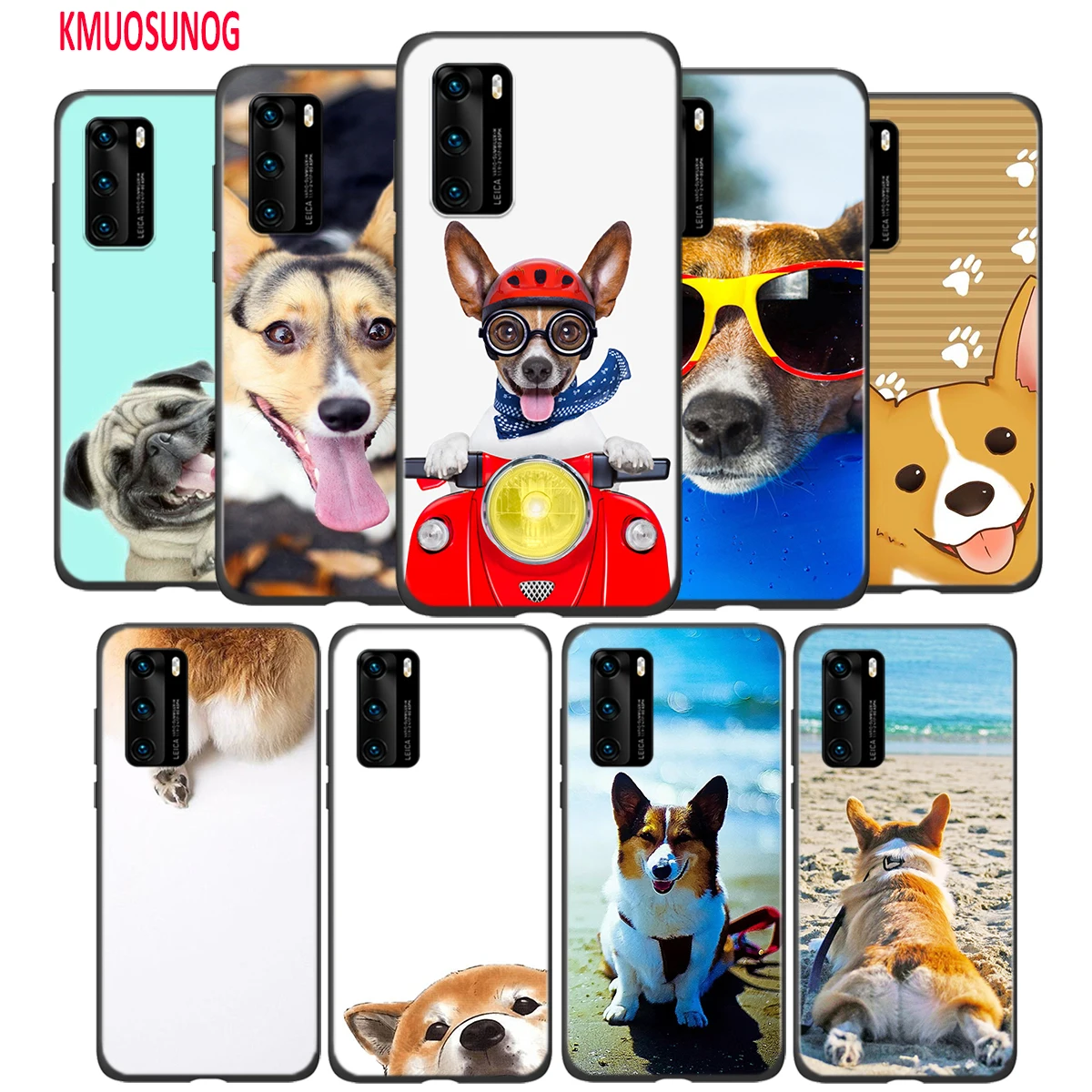 Black Silicone Cover Super Cute Corgi Cartoon Dog For Huawei P40 P30 P20 Pro P10 P9 P8 Lite E Plus 2019 2017 Phone Case
Black Silicone Cover Super Cute Corgi Cartoon Dog For Huawei P40 P30 P20 Pro P10 P9 P8 Lite E Plus 2019 2017 Phone Case