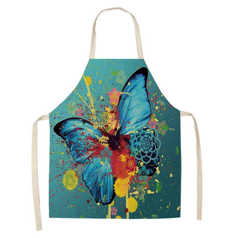 Butterfly Printed Kitchen Aprons for Women Cotton Linen Home Cooking Baking Waist Bib Pinafore Cleaning Tools Baking Accessories
Butterfly Printed Kitchen Aprons for Women Cotton Linen Home Cooking Baking Waist Bib Pinafore Cleaning Tools Baking Accessories