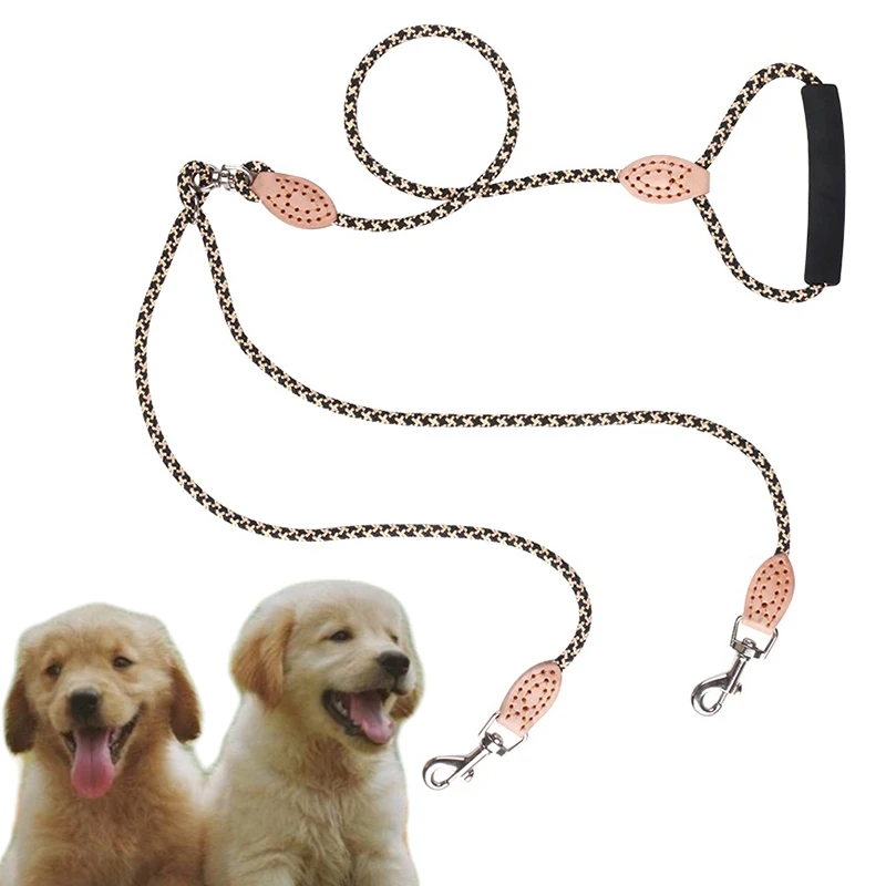 Small dog Leash Nylon double dog leashes Walk two dogs leash for 2 Dogs Comfortable Foam handle pet Lead traction rope
Small dog Leash Nylon double dog leashes Walk two dogs leash for 2 Dogs Comfortable Foam handle pet Lead traction rope