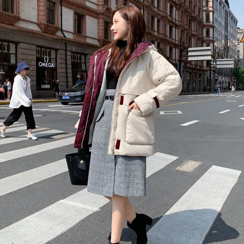 2020 winter new women's down padded jacket mid-length tooling padded jacket Korean version loose fashion sweet padded jacket
2020 winter new women's down padded jacket mid-length tooling padded jacket Korean version loose fashion sweet padded jacket