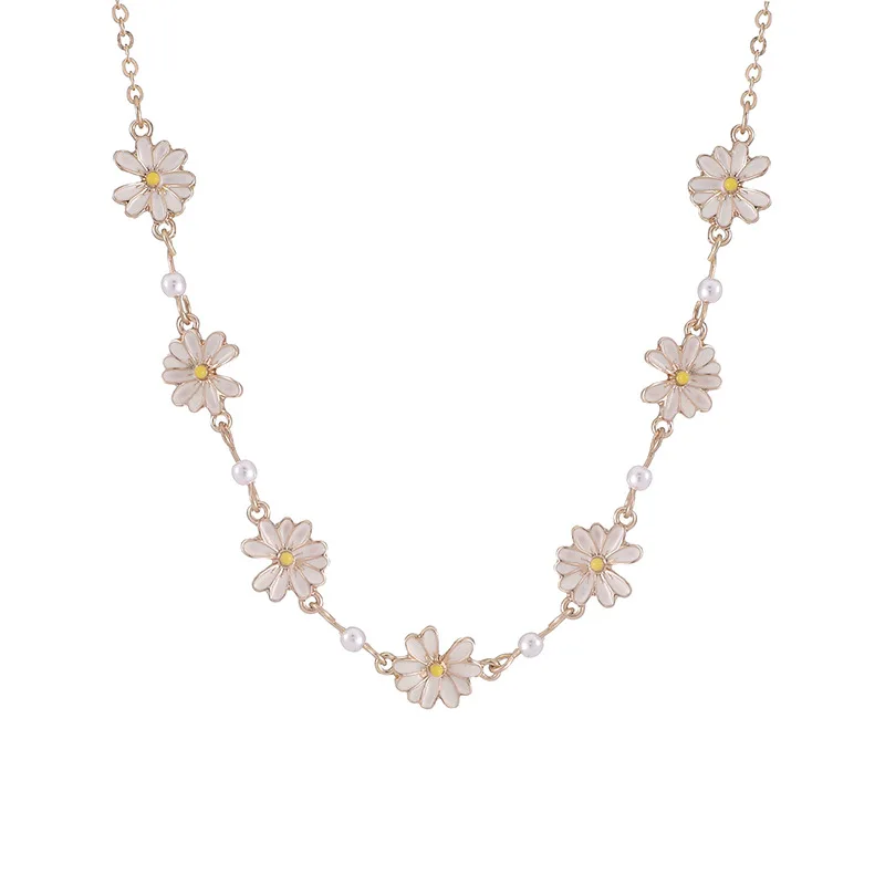 Women's Sunflower Stainless Steel Jewelry Neck Jewelry Boho Necklace Accessories Bead Necklace Wholesale Items
Women's Sunflower Stainless Steel Jewelry Neck Jewelry Boho Necklace Accessories Bead Necklace Wholesale Items