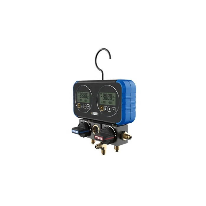 VRM2-0101i Intelligent high precision multi-function digital display Digital Manifold Gauge
VRM2-0101i Intelligent high precision multi-function digital display Digital Manifold Gauge