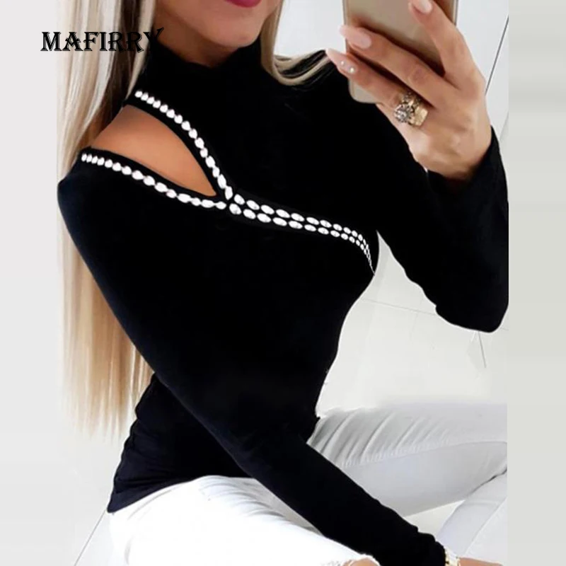 New Women Spring Autumn Solid Hook Flower Hollow Out Top Blouse Casual Slim Simple Turtleneck Long Sleeve Ladies Pullover Shirts
New Women Spring Autumn Solid Hook Flower Hollow Out Top Blouse Casual Slim Simple Turtleneck Long Sleeve Ladies Pullover Shirts