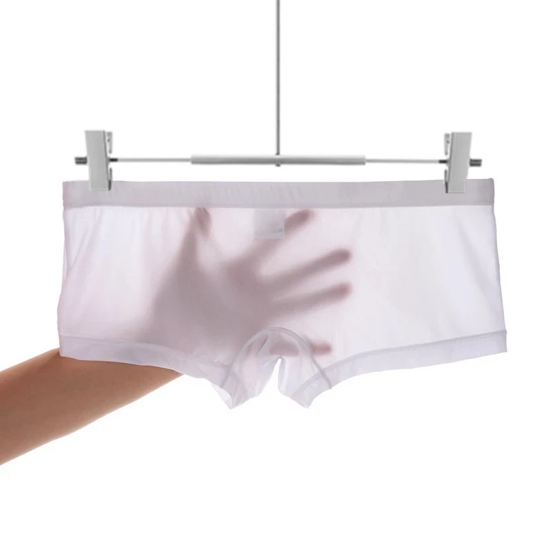 New Transparent Sexy Men Underwear Pants Boxer Low-rise Breathable Men Underpants Slips Hombre Cueca Mens Panties Boxer Shorts
New Transparent Sexy Men Underwear Pants Boxer Low-rise Breathable Men Underpants Slips Hombre Cueca Mens Panties Boxer Shorts