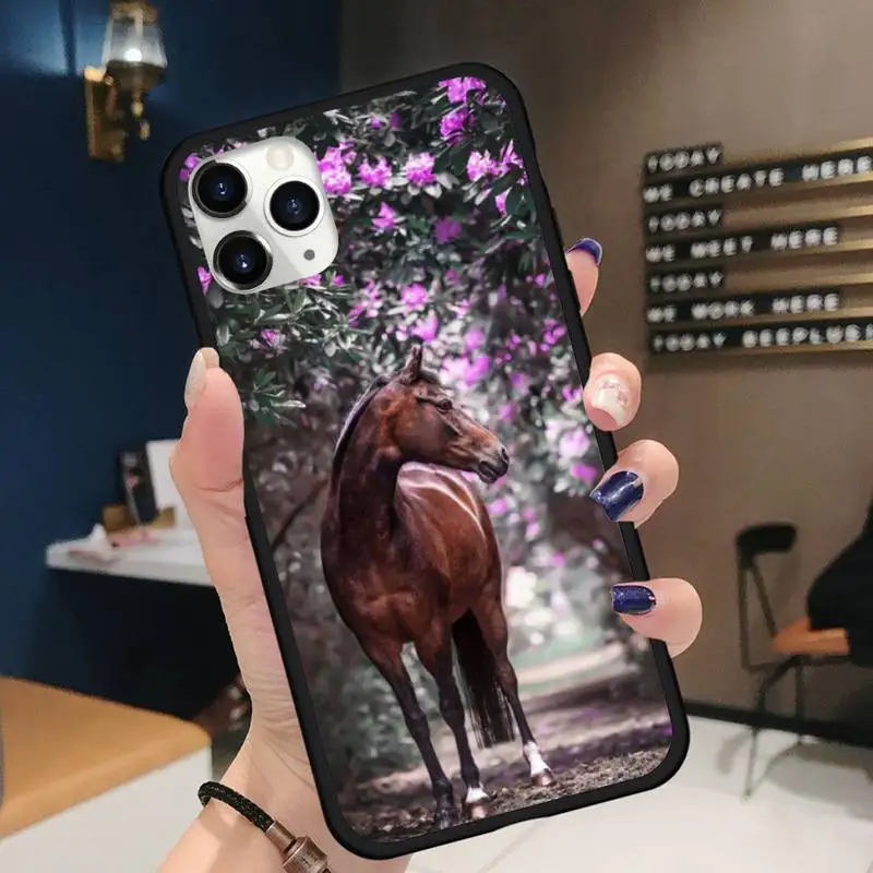 Handsome Horse Animal Phone Case for iPhone 11 12 pro XS MAX 8 7 6 6S Plus X 5S SE 2020 XR Soft silicone funda shell cover 
Handsome Horse Animal Phone Case for iPhone 11 12 pro XS MAX 8 7 6 6S Plus X 5S SE 2020 XR Soft silicone funda shell cover