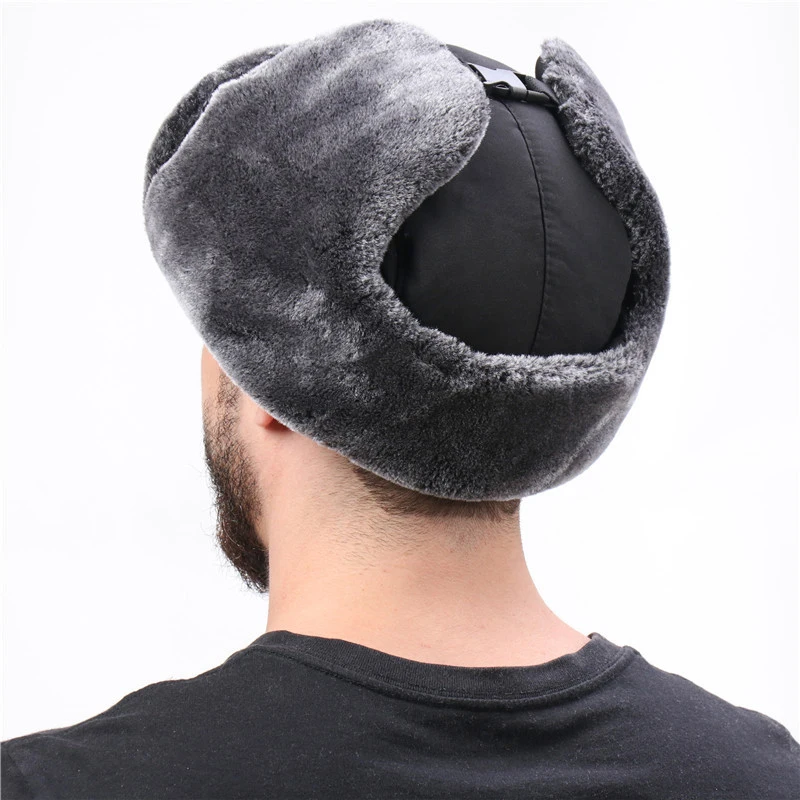 Russian Trapper Hat Cap with Soviet Badge Faux Furs Ushanka Flaps Hat Winter Water and Wind Proof Oudoor Use FEA889
Russian Trapper Hat Cap with Soviet Badge Faux Furs Ushanka Flaps Hat Winter Water and Wind Proof Oudoor Use FEA889
