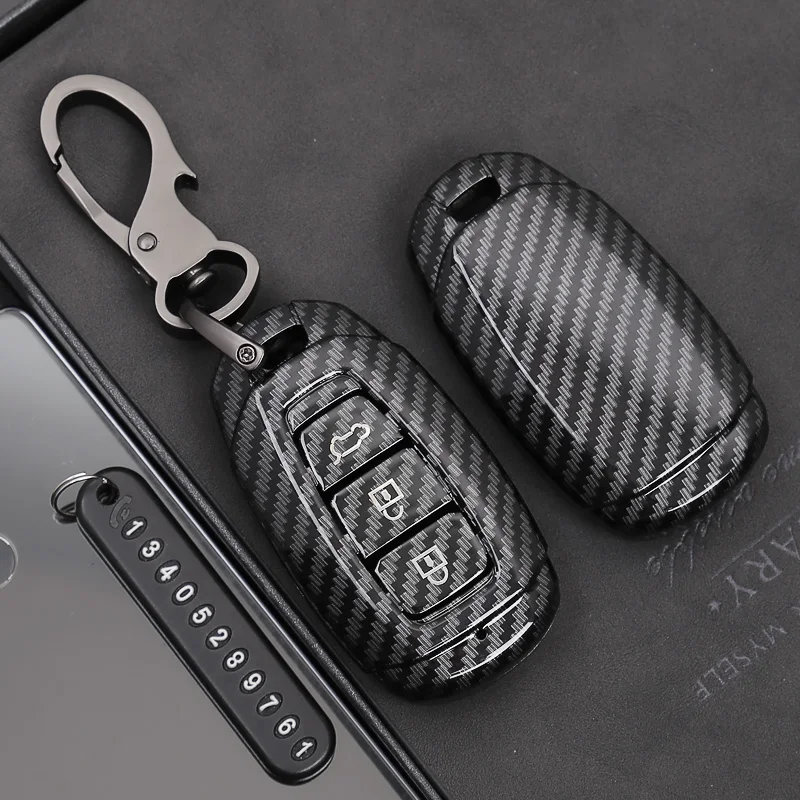 Glossy Carbon fiber ABS Key Case Fob Cover For Hyundai i30 Ix35 KONA Encino Solaris Azera Grandeur Ig Accent Santa Fe 2017-2019
Glossy Carbon fiber ABS Key Case Fob Cover For Hyundai i30 Ix35 KONA Encino Solaris Azera Grandeur Ig Accent Santa Fe 2017-2019
