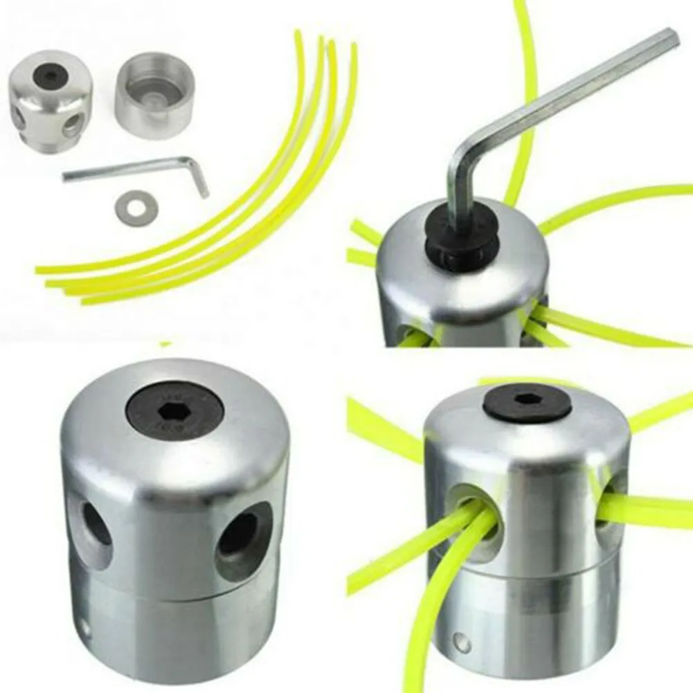 Aluminum Grass Trimmer Head With 4 Lines Brush Cutter Head Lawn Mower Accessories Cutting Line Head For Strimmer Replacement
Aluminum Grass Trimmer Head With 4 Lines Brush Cutter Head Lawn Mower Accessories Cutting Line Head For Strimmer Replacement