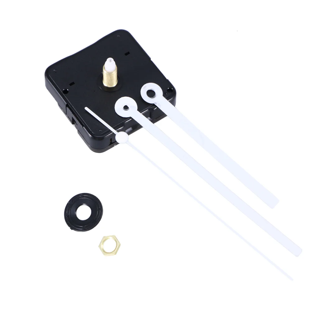 Silent Clock Movement Kits for DIY Clock Replacement (White Straight Clock Hand)
Silent Clock Movement Kits for DIY Clock Replacement (White Straight Clock Hand)