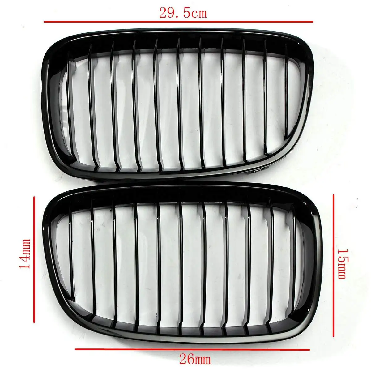 2PCS Gloss Black Car Front Hood Kidney Bumper Grille Racing Grill For BMW F20 F21 1 Series 2011 2012 2013 2014 Car Styling
2PCS Gloss Black Car Front Hood Kidney Bumper Grille Racing Grill For BMW F20 F21 1 Series 2011 2012 2013 2014 Car Styling