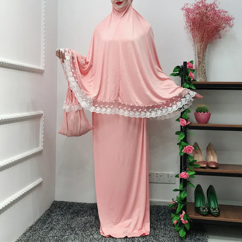 Two Piece Set Prayer Garment Dress Muslim Women Abaya Jilbab Hijab Long Khimar Musulman Ramadan Skirt Sets Islamic Clothes Niqab
Two Piece Set Prayer Garment Dress Muslim Women Abaya Jilbab Hijab Long Khimar Musulman Ramadan Skirt Sets Islamic Clothes Niqab