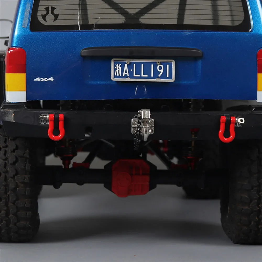 Metal Simulation Car Trailer Tow Hook Flow Hook for 1/10 1/8 SCX10 Traxxas TRX4 TRX6 RC Climbing Car Upgrade Kit
Metal Simulation Car Trailer Tow Hook Flow Hook for 1/10 1/8 SCX10 Traxxas TRX4 TRX6 RC Climbing Car Upgrade Kit
