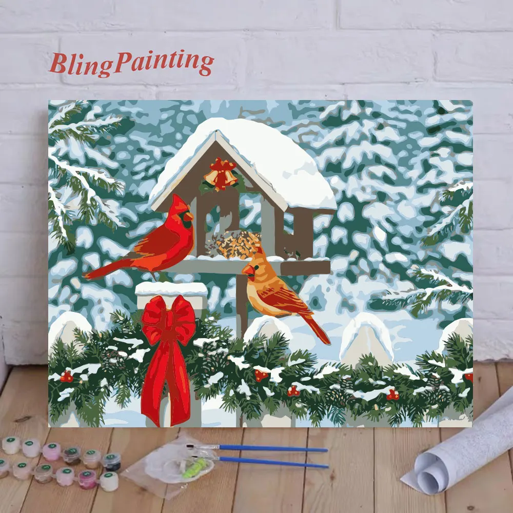 Oil Acrylic Painting By Numbers Christmas Landscape On Canvas DIY Frame For Adults Handpainted Picture Wall Art Home Decoration
Oil Acrylic Painting By Numbers Christmas Landscape On Canvas DIY Frame For Adults Handpainted Picture Wall Art Home Decoration