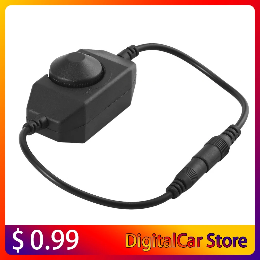 Black Manual Dimmer Brightness to DC Adapters for LED Single Color Light Strip Newest Hot Search
Black Manual Dimmer Brightness to DC Adapters for LED Single Color Light Strip Newest Hot Search