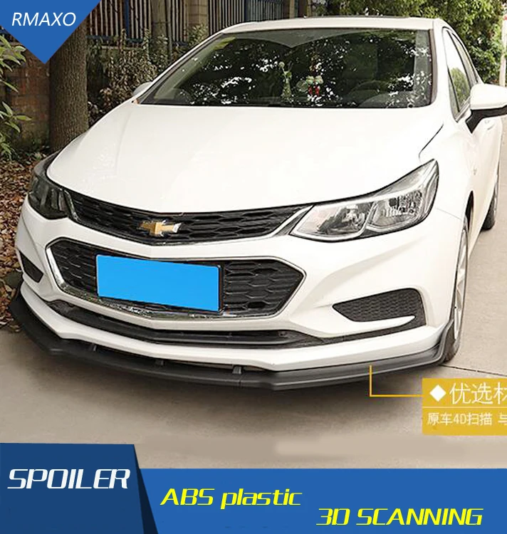 Спойлер для Chevrolet Cruze 2017 2019 задний спойлер ABS диффузор переднего бампера защитные