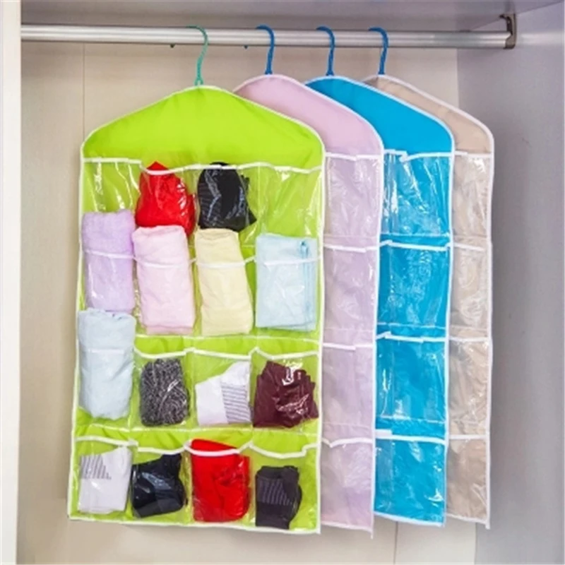 16 Grid Practical Storage Bag Foldable Wardrobe wall Hanging Bag Underwear Sock Hanging Shoe Storage Organizer Sundries Bag Home
16 Grid Practical Storage Bag Foldable Wardrobe wall Hanging Bag Underwear Sock Hanging Shoe Storage Organizer Sundries Bag Home