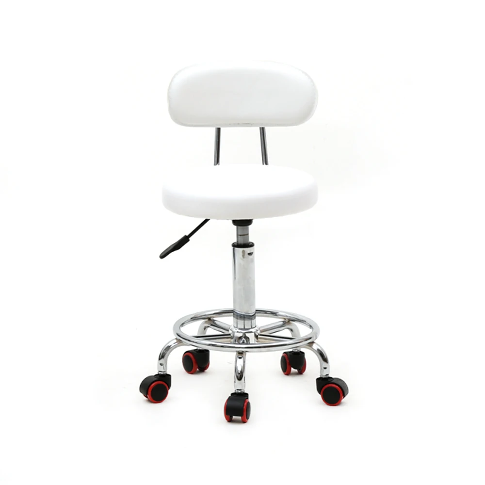 2 Colors Round Shape Adjustable Salon Stool Bar Stool Leather Stool Height Adjustable Bar Chair Work Rotating Chair
2 Colors Round Shape Adjustable Salon Stool Bar Stool Leather Stool Height Adjustable Bar Chair Work Rotating Chair
